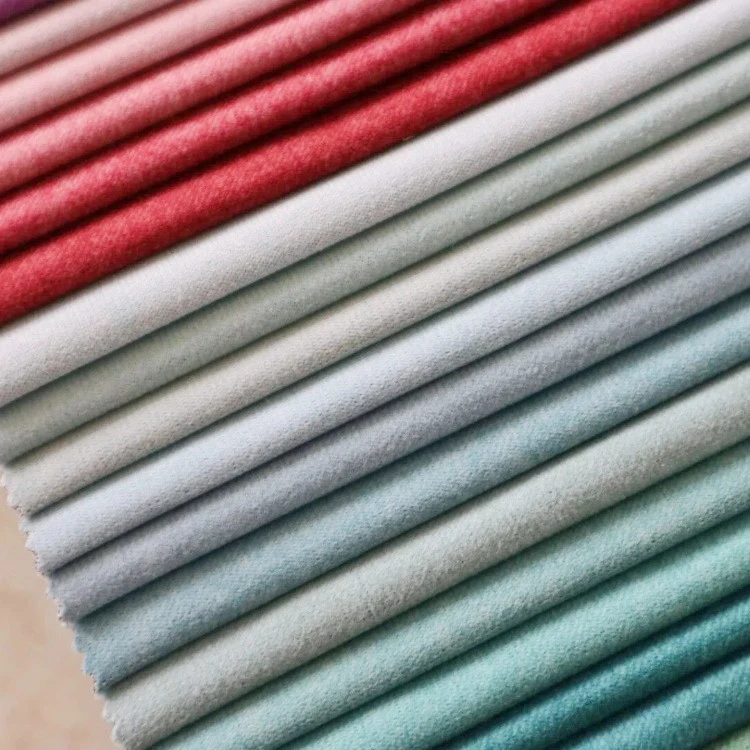 Heathered Cotton-Like Microsuede Fabric high quality