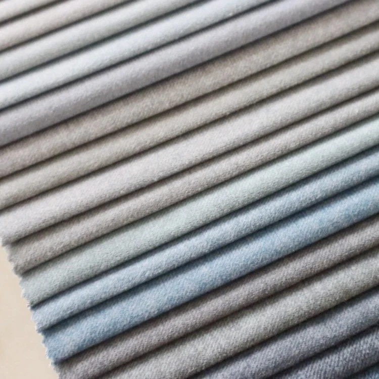 Heathered Cotton-Like Microsuede Fabric factory