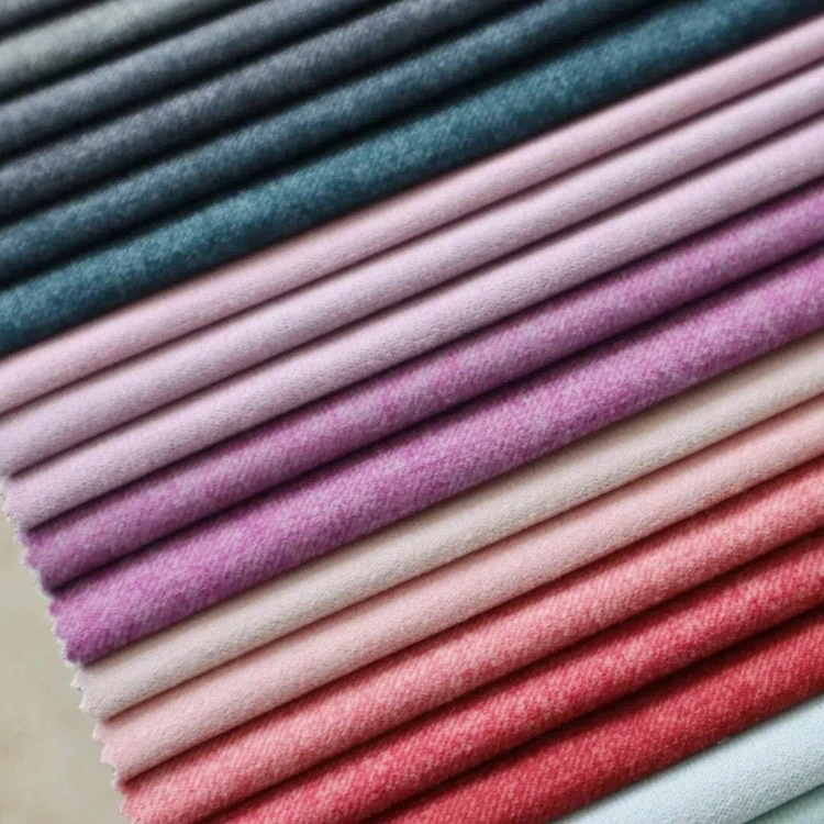 Heathered Cotton-Like Microsuede Fabric best